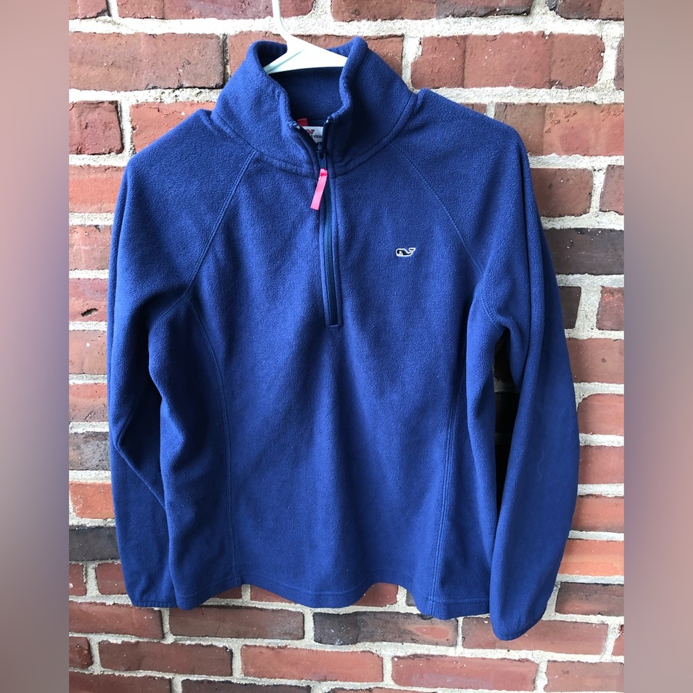 Vineyards Vine women’s Blue fleece pullover Size M